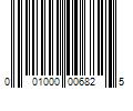 Barcode Image for UPC code 001000006825