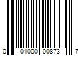 Barcode Image for UPC code 001000008737