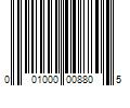 Barcode Image for UPC code 001000008805