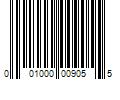 Barcode Image for UPC code 001000009055