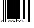 Barcode Image for UPC code 001000024171