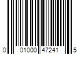 Barcode Image for UPC code 001000472415