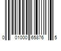 Barcode Image for UPC code 001000658765