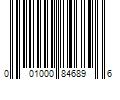 Barcode Image for UPC code 001000846896