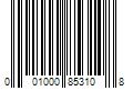 Barcode Image for UPC code 001000853108