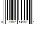 Barcode Image for UPC code 001001145301