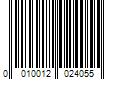 Barcode Image for UPC code 0010012024055