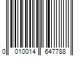 Barcode Image for UPC code 0010014647788