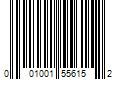 Barcode Image for UPC code 001001556152