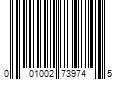 Barcode Image for UPC code 001002739745