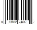 Barcode Image for UPC code 001002744077