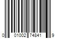 Barcode Image for UPC code 001002748419