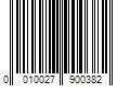 Barcode Image for UPC code 0010027900382