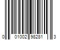 Barcode Image for UPC code 001002982813