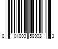 Barcode Image for UPC code 001003509033