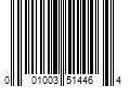 Barcode Image for UPC code 001003514464