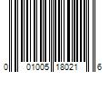 Barcode Image for UPC code 001005180216