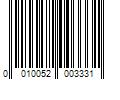 Barcode Image for UPC code 0010052003331