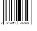 Barcode Image for UPC code 0010054203098