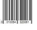 Barcode Image for UPC code 0010054320061