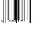 Barcode Image for UPC code 001006216211