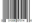 Barcode Image for UPC code 001006570146