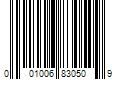 Barcode Image for UPC code 001006830509