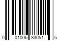 Barcode Image for UPC code 001006830516