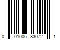 Barcode Image for UPC code 001006830721