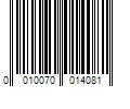 Barcode Image for UPC code 0010070014081