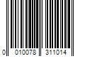 Barcode Image for UPC code 0010078311014