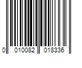 Barcode Image for UPC code 0010082018336