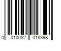 Barcode Image for UPC code 0010082018398