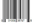 Barcode Image for UPC code 001008357875