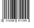 Barcode Image for UPC code 0010086611045