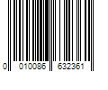 Barcode Image for UPC code 0010086632361