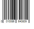 Barcode Image for UPC code 0010086640809