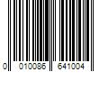 Barcode Image for UPC code 0010086641004