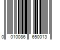 Barcode Image for UPC code 0010086650013