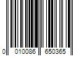 Barcode Image for UPC code 0010086650365