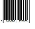 Barcode Image for UPC code 0010086770070