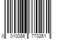 Barcode Image for UPC code 0010086770261