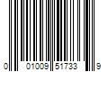 Barcode Image for UPC code 001009517339