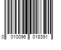 Barcode Image for UPC code 0010096018391