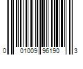 Barcode Image for UPC code 001009961903