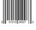 Barcode Image for UPC code 001010240073