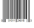 Barcode Image for UPC code 001011248153