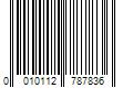 Barcode Image for UPC code 0010112787836