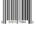 Barcode Image for UPC code 001011779442