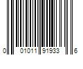 Barcode Image for UPC code 001011919336